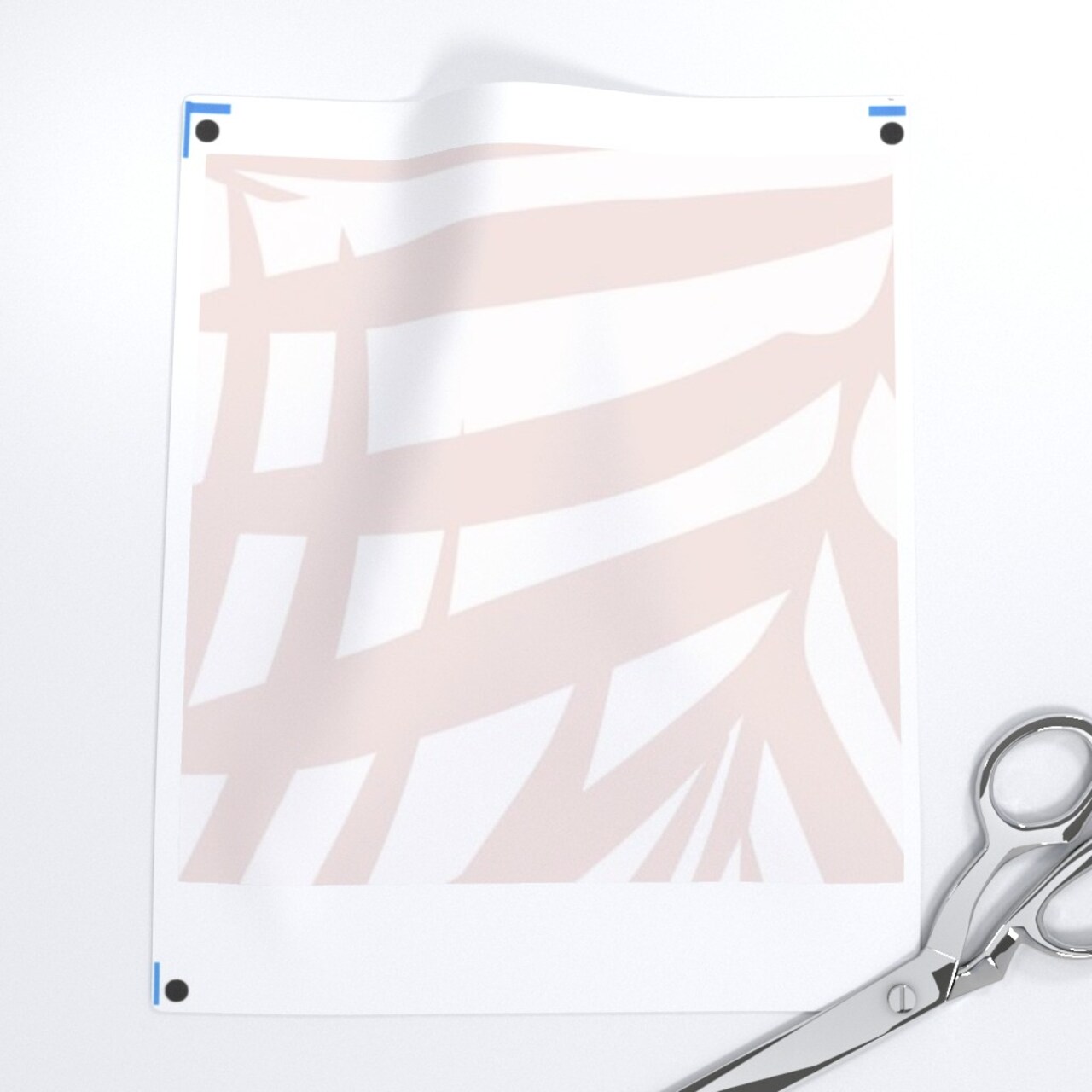 Blush Tropical Palm Leaves Botanical Jungle Abstract Bohemian Custom Removable Wallpaper by Spoonflower Peel & Stick Wallpaper 2FT Wide